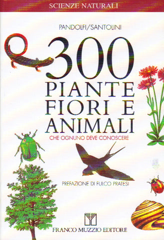 300 piante, fiori e animali